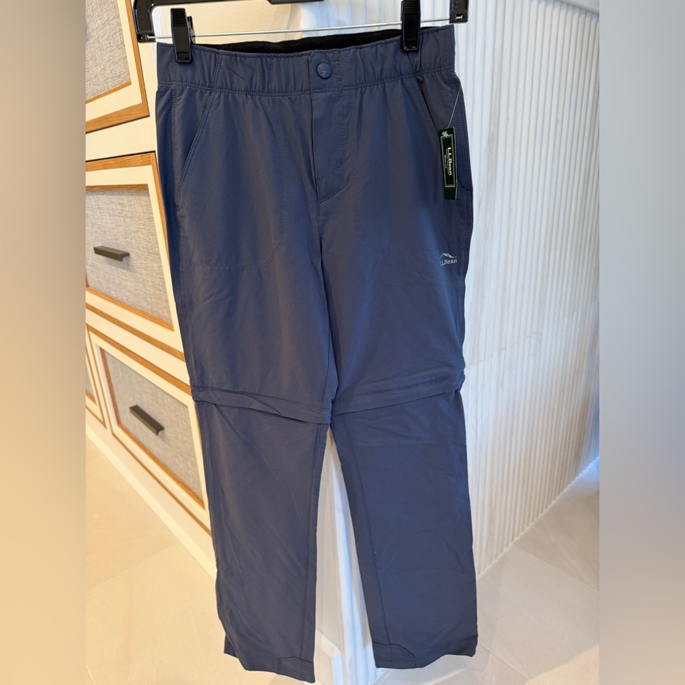 L.L. Bean Men's Blue Convertible Cargo Pants